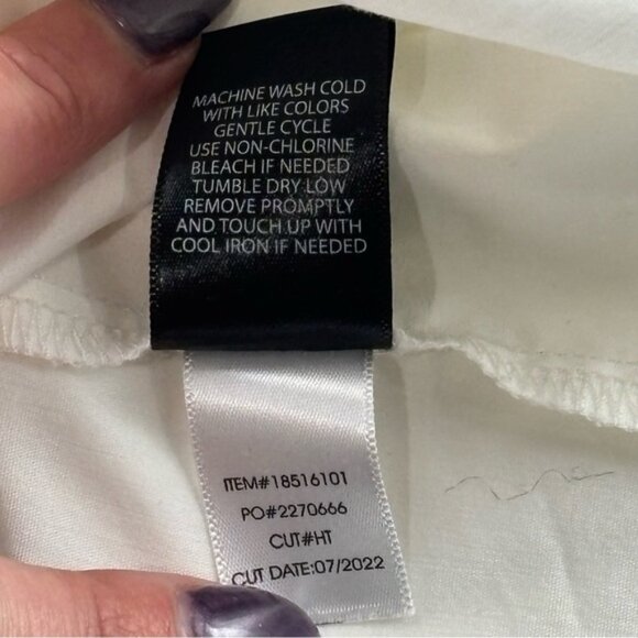 Joeffer Caoc Top Women’s XS Scoop Neck Blouse Corpcore Minimalist Preppy Black - Picture 6 of 12